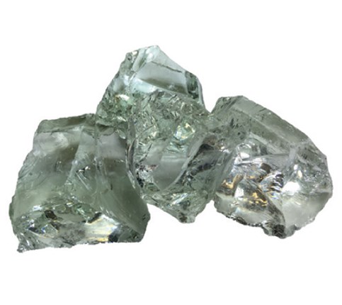 Glassteine-bruch crystal Kantkorn